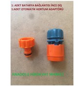 Resim Sayım Otomatik Batarya Bağlantısı Adaptörü 2 Li Set 