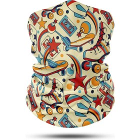 Resim Motorcu Boyunlugu Unisex Bandana Motosiklet Bandana Boyunluk Kadın Erkek Boyunluk Headwear BDK713 