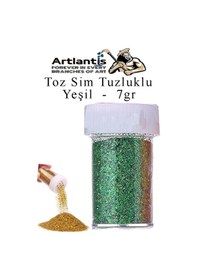 Resim Renkli Toz Sim Tuzluklu 7 Gr 1 Adet Renkli Toz Sim Epoksi Reçine Okul Etkinlik Dekarasyon Slime 001 