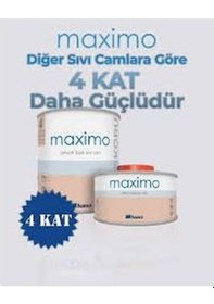 Resim Bianca Maximo Solvent Bazlı Sıvı Cam İpek Mat 0,5 Kg 