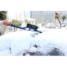 Resim Wondernest 2025 Yükseltmesi Lichen Küreği, Kar Küreği, Buz Çözücü Alet, Araba İçin 2'si 1 Arada 