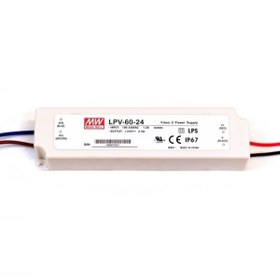 Resim Meanwell Lpv-60-24 24vdc 2.5amp Ip67 Güç Kaynağı 