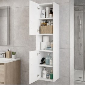 Resim Dekorister 2 Kapaklı Asma Banyo Dolap 