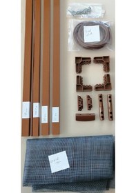 Resim 17 25 Pencere Sineklik Tam Takım Altınmeşe Düz 