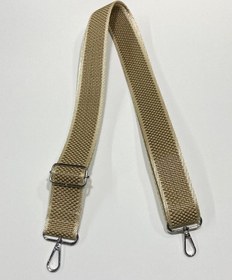 Resim Karantuhafiye Postacı Çanta Sapı / Palaska Çanta Sapı / Sert Kolon Çanta Sapı / 4 Cm Bej Bej 