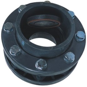 Resim Gemaş Pvc Çalpara Çekvalf Kole Flanşları Ve Civatalı Komple 225Mm 