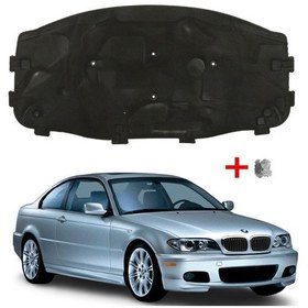 Resim KAPUT SÜNGERİ OLUKLU KLİPSLERİ İLE BİRLİKTE E46 1. KALİTE 