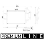 Resim Mahle Ac409000p - A/c-kondensator Opel Merıva 