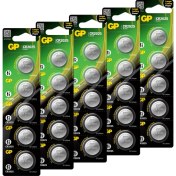 Resim Gp CR2025 3V Lıtyum Düğme Pil 5 Blister 5 Kart 25'li 