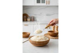 Resim Atbyhome Bambum Mundo 7 Parça Bambu Saplı Çelik Mutfak Gereç Seti Çeyiz Seti Kaşık Kevgir Kepçe 