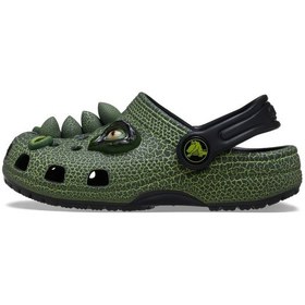 Resim Crocs Classic Iam Scary Dino Clog T Erkek Çocuk Terlik 211372 Siyah 