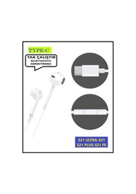Resim Galaxy S21 Ultra S21 S21 Fe S21 Plus Kulaklık Type C Kulaklık Kablolu Tak Çalıştır Diğer 
