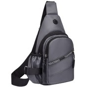 Resim Geeksen Su Geçirmez Erkek Sırt Çantası - Hafif Ve Ayarlanabilir Omuz Askılı Spor Ve Seyahat İçin Koyu Gri 