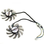 Resim Everflow Asus Msı Gtx 1050 Tı 6930 7850 Gtx 550 750 75mm Ekran Kartı Fanı 