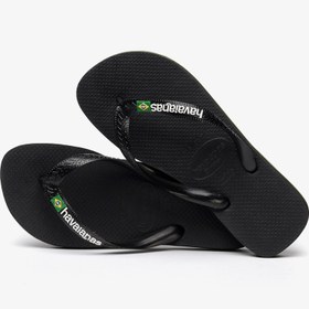 Resim Havaianas Brasil Logo Erkek Siyah Terlik 