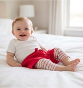 Resim Andy Wawa 3-6 Ay, Tek Beden, Kız Bebek Kışlık Eşorfman Altı 