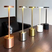Resim 2 adet modern dokunmatik ayarlanabilir masa lambası, metal LED masa lambası, kablosuz taşınabilir ruh hali ışığı, 3 renkli dokunmatik şarj edilebilir, çeşitli oturma odaları için uygun, dekoratif yatak odası masaları. USB arabirimi, USB lambalar ve fenerler, bilgisayar aksesuarları ve çevre birimleri 
