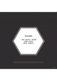 Resim D'addario Nyxlb060 Bas Tek Tel. Nyxl Serisi. Nikel Sarım. .060 Ga 