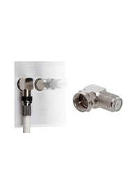 Resim 8 Metre L Tipi 90 Derece F Konnektörlü Hazır Uydu Anten Kablosu 