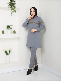 Resim CNG MODA Tesettür Simli Eşofman Takımı 