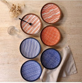 Resim Güral Porselen Atina 6 Parça Pasta Tabağı Seti 6886 Çok Renkli 