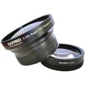 Resim Raypro 67 MM 0.25x Pro HD Fisheye + 12.5 Dioptri Makro Lens 