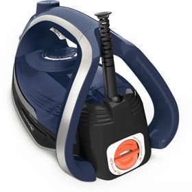 Resim TEFAL Yeni Nesil Fv6846 Ultragliss Plus Buharlı Ütü Mavi 