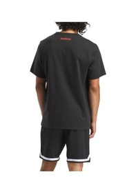 Resim Reebok Basketball T-shırt 100214159 Erkek Tişört Siyah S-xxl Siyah 