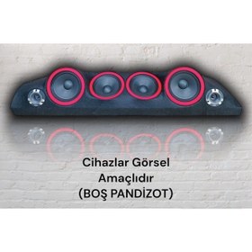 Resim Oduncu Tuning Tofaş Lensli Midrange Pandizot(BOŞ) 1.Kalite Elyaflı (4x20cm+2x10cm) Uyumlu 