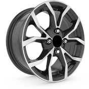 Resim ARC-264-01 6.0x14"-4x100 ET35 67.2 Black Diamond Jant (4 Adet) 