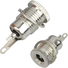 Resim IC-258D Jak Dc 2.1mm Metal Ø12MM 