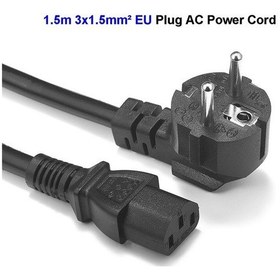 Resim Showmax Güç Kablosu Sh-4001 Pc 1.5Metre Güç Uzatma Kablosu 