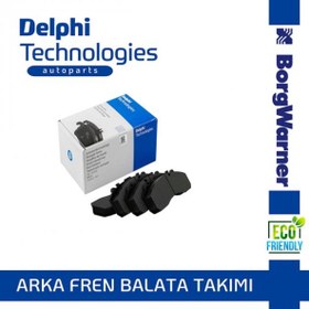 Resim Toyota Corolla 1.6 2008-2012 Delphi Arka Fren Balatası 