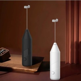 Resim Turcoshop11 Siyah 2 Renk Seçenekli Elektrikli El Mikseri, Yumurta Çırpıcı, Süt Köpürtücü Diğer 