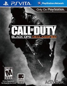 Resim Call Of Duty Black Ops Declassified Playstation Vita Oyun PS Vita Oyun Kutusuz POPKONSOL