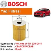 Resim Vw Jetta 2.0 Tdı Yağ Filtresi 2010-2015 Bosch 