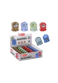 Resim Mikro Mk-4045 Cute Dragons Çift Biçakli Kalemtiraş - 24 Adet 