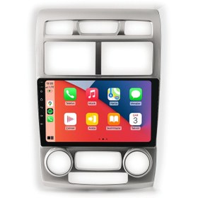 Resim Cartech Crt 464 Serisi Kia Sportage 2005-2009 4-64gb Qled Ekran Android Multimedya Teyp 