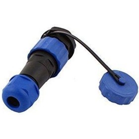 Resim Sd16 9 Pin 16Mm Su Geçirmez Konnektör Takımı - Panel Tipi 