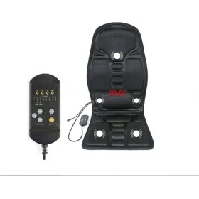 Resim Kohlemann Taşınabilir Titreşimli Oto Koltuk Masaj Minderi - Isıtıcılı Minder - 8 Programlı Masaj Aleti 