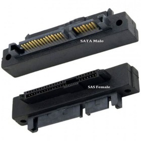 Resim Leonpro Sas To Sata 90 Derece Çevirici SFF-8482 Sas Sata L Tipi Çevirici 