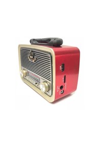 Resim EvimShopping Bantlı Bluetooth Radyo Everton Rt-301 Kırmızı Renk 