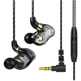 Resim Qkz Sk7 Çift Mekanizmalı Hifi Kablolu Kulaklık 