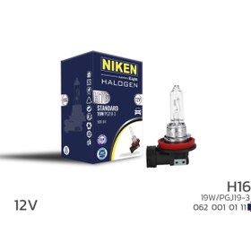 Resim Niken 12V H16 19W Halojen Ampul PGJ19-3 