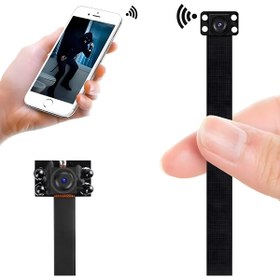 Resim Ip Wifi Uzaktan Izlenebilir Mini Kamera Gece Görüş Özellikli Kamera 