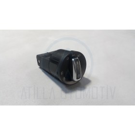 Resim Fabrikasyon Seat Alhambra 2001-2010 Uyumlu Far Anahtarı Sisli Krom 