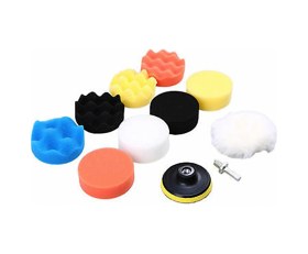 Resim Skycity 3 İnç 11 Parça Otomobil Fırçalama Seti - Otomatik Yapışkan Fırça Ve Lastik Paspaslar İle Cila Ve Temizlik Aracı Rastgele Renk 