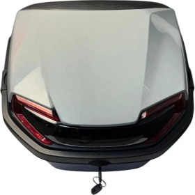 Resim Giza Motor Motosiklet Çantası 33 Litre Nardo Gri SH125 Renkli Plastik Malzeme ile Dayanıklı ve Güvenli 