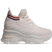 Resim M.p 241-1663 Poli Hafif Taban Kadın Sneaker Beyaz Beyaz 