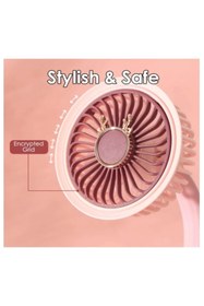 Resim shopwave Taşınabilir Mini Klips Bebek Arabası Fanı, Fan Elektrikli Soğutma Hava Sirkülatöründe 360 Derece Dön 